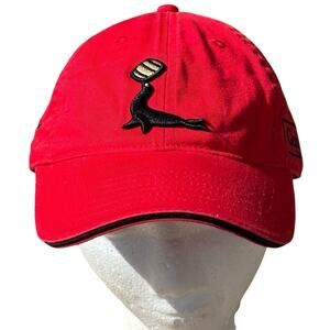 Red & Black Seal Men's Hat